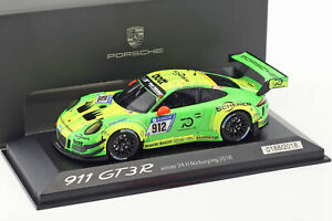 【送料無料】模型車 スポーツカー ポルシェグアテマラ#ニュルブルクリンクレースporsche 911 991 gt3 r 912 winner 24h nrburgring 2018 manthey racing 1