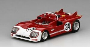【送料無料】模型車　スポーツカー　アルファロメオティポ33334デルタ12hセブリング1971143 tsm154311 moalfa romeo tipo 333 34 auto delta 12h sebring 1971 true scale 143 tsm154311
