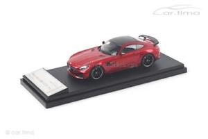 【送料無料】模型車　スポーツカー　メルセデスメタルレッドリアルタイムmercedesamg gtr 2017metal redalmost real 143 420703｜hokushin