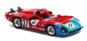 【送料無料】模型車　スポーツカー　アルファロメオ＃ルマンモデルスケールミニアチュアalfa romeo tipo 333 37 24h le mans 1970 143 model true scale miniatures
