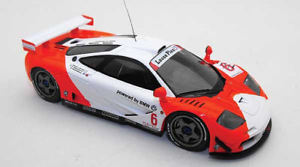 【送料無料】模型車　スポーツカー　マクラーレン＃ブラバムモデルmclaren f1 gtr 6 bpr zhuhai 1996 raphanelbrabham 143 model