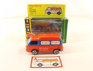 【送料無料】模型車　スポーツカー　politoyse24850 servizio assistenza vacanze143politoys no e24 fiat 850 servizio assistenza vacanze 143 box boxed rare