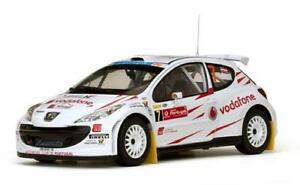 【送料無料】模型車　スポーツカー　プジョー＃ポルトガルマイナーサンスターラリーpeugeot 207 s2000 7 rally of portugal 2008 m stohl minor sunstar 118 ss5436 mo