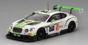 【送料無料】模型車　スポーツカー　グアテマラ＃チームパーカースパモデルbentley contienental gt3 24 team parker 24h spa 2016 143 model｜hokushin