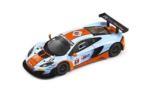 【送料無料】模型車　スポーツカー　マクラーレンスパ＃モデルスケールミニアチュアmclaren mp412c gt3 69 gulf 24h spa 2013 143 model true scale miniatures｜hokushin