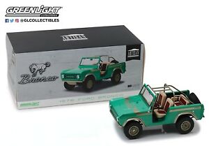【送料無料】模型車 スポーツカー モデルフォードブロンコツインピークスmodel ford bronco twin peaks 1976 118 25cm original greenlight|hokushin