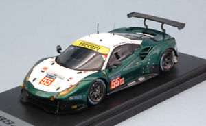 【送料無料】模型車　スポーツカー　フェラーリ488 gte55282クラスlm 2017キャメロンスコットcioci 143モデルferrari 488 gte 55 28th 2nd class lm 2017 cameronscottcioci 143 model