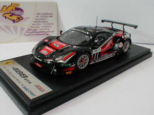 【送料無料】模型車　スポーツカー　スマートフェラーリグアテマラスパピッチンニlook smart lsrc 21ferrari 488 gt3 11 spa 2016 broniszewski, piccini 143