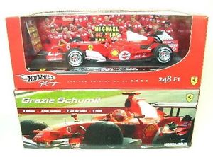 【送料無料】模型車　スポーツカー　フェラーリミハエルシューマッハモンツァフォーミュラモデルferrari m schumacher monza 2006 f1 formula 1 thanks schumi 118 model m6713