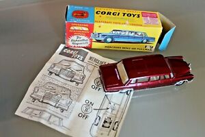 【送料無料】模型車　スポーツカー　コルギ143mercedesベンズ600 pullman247オリジナルcorgi toys 143 mercedes benz 600 pullman ref 247 original box｜hokushin