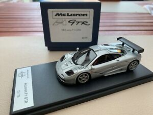 【送料無料】模型車　スポーツカー　マクラーレンダウンフォースキットautoart mclaren f1 gtr bmw silver with high downforce kit 143 bbr
