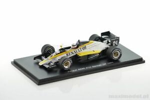 【送料無料】模型車　スポーツカー　ルノードイツスパークf1 renault re60 hesnault german 1985 143 spark s1701