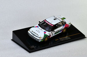 【送料無料】模型車　スポーツカー　ネットワークスバルレガシィ＃バタネンラリーixo subaru legacy rs 6 berglundvatanen 1000 lakes rally 1992 rac218 143