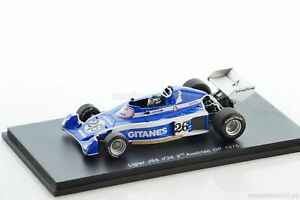 【送料無料】模型車　スポーツカー　ラフィオーストリアスパークf1 ligier js5 laffite austrian gp 1976 143 spark s1633 gitanes landor