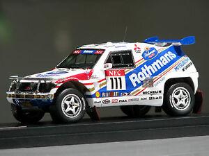 【送料無料】模型車　スポーツカー　ロスマンズlogopajero111 hpi8929 resin 143 rothmans logos applied mitsubishi pajero 111 hpi 8929 resin 143 28,066円