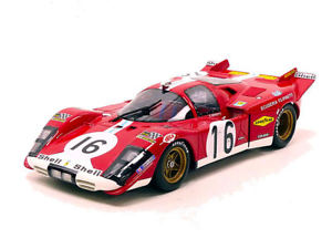 【送料無料】模型車　スポーツカー　フェラーリ＃モレッティモデルferrari 512 s 16 accident lm 1970 g moretti 7 c manfredini 118 model cmr
