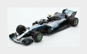 【送料無料】模型車　スポーツカー　メルセデス＃ボッタスパークファッションmercedes f1 w09 77 100th chinese gp 2018 valtteri bottas spark 118 18s344 fashion