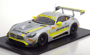 【送料無料】模型車　スポーツカー　スパークメルセデスグアテマラ＃マカオモルタラ118 spark mercedes amg gt3 48 winner fia gt macau mortara 2017