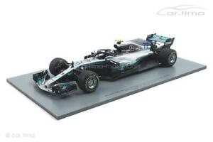【送料無料】模型車　スポーツカー　メルセデスamgpetronasgp 2018valtteri botta11818s344mercedesamg petronaschinese gp 2018valtteri bottas spark 118 18s344