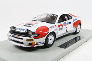 【送料無料】模型車　スポーツカー　トップマルケストヨタセリカグアテマラ＃サインツモヤラリーtop marques toyota celica gt4 2 sainzmoya winner rac rally 1992 118｜hokushin