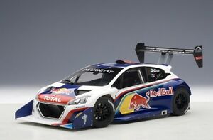 【送料無料】模型車　スポーツカー　プジョーレッドブルautoart 81354 peugeot 208 t16 red bull｜hokushin
