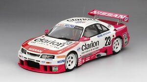 【送料無料】模型車　スポーツカー　gtr lm23クラリオン24hルマン1996118 tsm161811r mnissan skyline gtr lm 23 clarion 24h le mans 1996 true scale 118 tsm161811r m