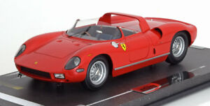【送料無料】模型車　スポーツカー　フェラーリレッド118 bbr ferrari 250 p 1963 red