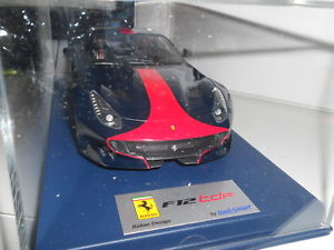 【送料無料】模型車　スポーツカー　フェラーリカラーリングスケールlooksmart ferrari f12 tdf blue wells with red livery 118 scale 31019398 47,388円
