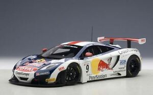 【送料無料】模型車　スポーツカー　81342マクラレン12cgt39autoart 81342 mclaren 12c gt3 red bull 9