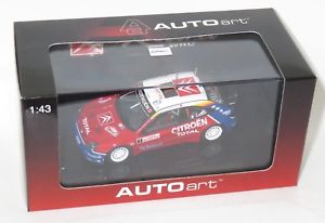 【送料無料】模型車　スポーツカー　シトロエンクサラモンテカルロラリーローブ143 citroen xsara wrc total winners monte carlo rallye 2005 sloeb