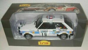 【送料無料】模型車　スポーツカー　サンビームロータスラリースケールモデルtalbot sunbeam lotus 1980 h toivonen rally 118 scale altaya model