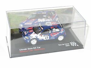 【送料無料】模型車　スポーツカー　シトロエンキットラリードフランスツールドコルスローブ143 citroen saxo kit car ffsa rallye de france tour de corse 1999 sloeb