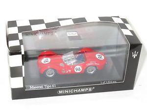 【送料無料】模型車　スポーツカー　マセラティマセラティラミラーリバーサイドキャロルシェルビー143 maserati tipo 61 la timesmirror gp riverside 1960 carroll shelby 16,786円