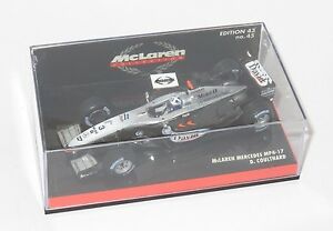 【送料無料】模型車　スポーツカー　マクラーレンデビッドクルサードシーズン143 mclaren mercdes mp417 david coulthard 2002 season 17,505円