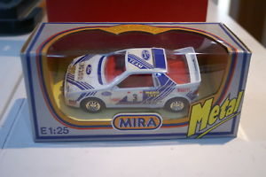 【送料無料】模型車　スポーツカー　フォードスケールmira ford rs200 124 scale ref 1509 boxed