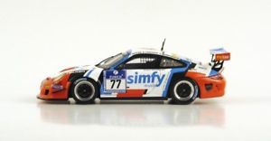 【送料無料】模型車　スポーツカー　ポルシェグアテマラカップチームコルシカニュルブルクリンクスパークシングルporsche 911 9972 gt3 cup team teichmann corse nurburgring 2013 spark 143 sg085
