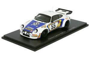 【送料無料】模型車　スポーツカー　ポルシェカレラルマンスパークporsche 911 carrera rsr 24h le mans 1975 ballotlena 143 spark 4420