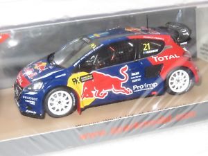 【送料無料】模型車　スポーツカー　プジョーレッドブルフランスハンセン143 peugeot 208 red bull wrx world rallycross winner french rx 2015 thansen 17,736円