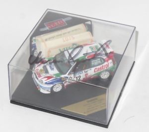 【送料無料】模型車　スポーツカー　トヨタカローララリーフィンランドグロンホルム143 toyota castrol corolla wrc rally 1000 lakes finland 1998 mgronholm signed