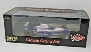 【送料無料】模型車　スポーツカー　ウィリアムズルノージャックヴィルヌーヴグランプリヨーロッパquartzo 118 williams renault fw18 jacques villeneuve 1996 winner gp europe
