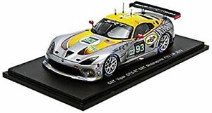 【送料無料】模型車 スポーツカー クライスラーバイパーチームモータースポーツルマンスパークchrysler viper gtsr 80l v10 team srt motorsports le mans 2013 spark 143 s3771