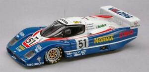 【送料無料】模型車　スポーツカー　ルマンモデルカーwm p 86 n51 le mans 1987 143 bizarre bz392 model car