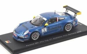 【送料無料】模型車 スポーツカー ポルシェグアテマラカップ#ドイツスパークシングルモードporsche 911 991 gt3 cup 1 winner pcc germany 2013 kestre spark 143 sg109 mode