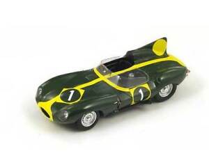 【送料無料】模型車　スポーツカー　ジャガークモ＃フランシススパークモデルjaguar d spider 1 suzuka 1963 ffrancis green yellow spark 143 sj017 model