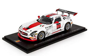 【送料無料】模型車　スポーツカー　67スパ2014 gdeロレンツィスパーク143 sb083メルセデスsls amg gt3チームgdlmercedes sls amg gt3 team gdl racing 67 spa 2014 gde lorenzi spark 143｜hokushin