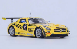 【送料無料】模型車　スポーツカー　メルセデスベンツsls amg gt3チームgtロシア2015akarachevスパーク143 sb114 mmercedes benz sls amg gt3 team gt russian spa 2015 akarachev spark