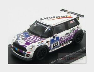 【送料無料】模型車　スポーツカー　ミニクーパー＃ニュルブルクリンクスパークシングルモデルmini cooper jcw 133 24h nurburgring 2014 rzensen spark 143 sg144 model