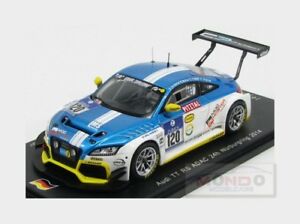 【送料無料】模型車　スポーツカー　アウディ＃ニュルブルクリンクシュミットタイガースパークシングルモデルaudi tt rs 120 adac 24h nurburgring 2014 dschmid tiger spark 143 sg140 model｜hokushin