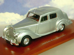 【送料無料】模型車　スポーツカー　ロールスロイスtruescale miniatures 143 1949 rollsroyce silbern dawn in silber tsm114320