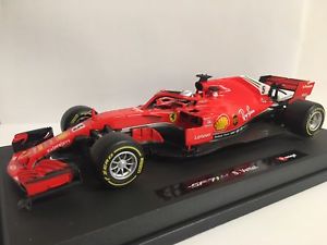 【送料無料】模型車　スポーツカー　フェラーリf1 sf71h5シーズン2018sebastian vettel burago 118 bu16806vモデルferrari f1 sf71h 5 season 2018 sebastian vettel burago 118 bu 17,266円